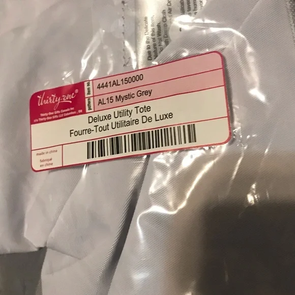 Mystic Grey Deluxe Utility Tote - Picture 5 of 5